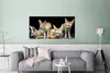 MuchoWow® Poster Füchse - Schwarz 120x60 cm - Bild Produktbild-Vorschau 5