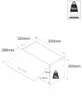 ULWEHOME | Dunstabzugshaubenschrank 50 cm Weiß Hochglanz, Produktbild-Vorschau 6