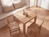 FineBuy Tavolo da pranzo in legno massiccio di acacia 80 x Anteprima dell’immagine prodotto 4
