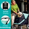 Hundebuggy groß Innopet Mamut blau/schwarz – Rahmen bis Produktbild-Vorschau 8