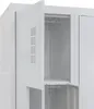 Metalowa szafa socjalna typu L, BHP, szerokość 80 cm | Podgląd zdjęcia produktu 4
