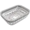 Mexen Rita umywalka nablatowa 45 x 32 cm, biała/czarny wzór Podgląd zdjęcia produktu 1