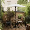 Sekey Sonnenschirm Balkon Gartenschirm Marktschirm  140×210 Produktbild-Vorschau 2