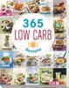 A collage of various low-carb dishes and ingredients, presented as a cookbook cover. Náhľad obrázku produktu