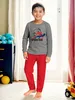 Marvel Spiderman Schlafanzug für Jungen - Kinder Pyjama Set Produktbild-Vorschau 2