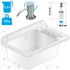 dispenser di detersivo gospo, dispenser di sapone in 4 Anteprima dell’immagine prodotto 8