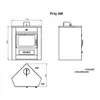 EEK A ECK stufa Prity AM - 12 kW Anteprima dell’immagine prodotto 4