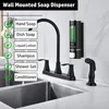 400ml Seifenspender Wandbefestigung, Duschgel Spender Produktbild-Vorschau 4