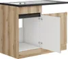 Optifit Spülenschrank inkl Spüle Geschirrspülerblende für Produktbild-Vorschau 2