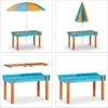 relaxdays Kindersitzgruppe Garten mit Sonnenschirm Produktbild-Vorschau 6