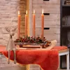Kantenhocker Elch Braun 31cm Weihnachtsdeko 3er Set, 3 Produktbild-Vorschau 4