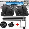 Vintage Motorrad Satteltaschen 2er-Pack, Wasserdichte Produktbild-Vorschau 4