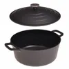 KAMILLE Topf FERRAN Aluminiumtopf 6,5 l Induktion schwarz Produktbild-Vorschau 5