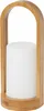 4 Duni LED Halter Easy Bambus natur-weiss 183179 Produktbild-Vorschau 1