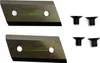 2X Häckslermesser Klinge 70x30mm, Bohrungen 6mm, Produktbild-Vorschau 1