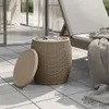 vidaXL zahradní box 4 v 1 Světle hnědý polypropylen Náhled obrázku produktu 3