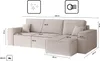 Kaiser Möbel Ecksofa mit schlaffunktion und bettkasten, Produktbild-Vorschau 5