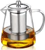 Teekanne Glas Teebereiter mit Edelstahlsieb, Produktbild-Vorschau 1