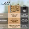 Portalegna zincato metallo da interno 223 x 25 x 115 cm Anteprima dell’immagine prodotto 5