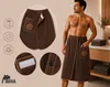 Saunakilt Paréo da bagno SPA da uomo per piscina Set telo Anteprima dell’immagine prodotto 3