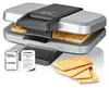 Cloer 6119, 4 vafle/vaflí, Obdélníkový, Stříbrná, Plast, Náhled obrázku produktu 7