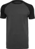 Build Your Brand BY007 | T-shirt Raglan Contrast pour Voir les images du produit 2