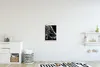 MuchoWow® Textilposter Büffel - Tiere - Schwarz - Weiß Produktbild-Vorschau 2