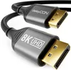 deleyCON 2m DisplayPort Kabel 1.4 - 8K@60Hz 4K@165Hz Produktbild-Vorschau 1