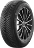 A close-up studio shot of a Michelin Crossclimate 2 tire mounted on a silver and black alloy wheel. Náhled obrázku produktu