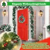 JOIEYOU 800cm Weihnachtsgirlande mit 125 Warmweiß LEDs Produktbild-Vorschau 4