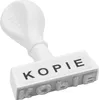 WEDO Textstempel KOPIE 19324 45mm Kunststoff weiß Produktbild-Vorschau 1
