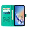 Lederhülle für Samsung Galaxy A34 Schmetterling Prägung Produktbild-Vorschau 4