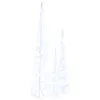 The Living Store LED-Leuchtkegel-Set Acryl Deko Blau Produktbild-Vorschau 2