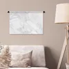 MuchoWow® Wandteppich Wandbehang Marmor - Weiß - Grau - Produktbild-Vorschau 5