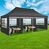 Pavillon pliable 3X6m imperméable stable, tente de Voir les images du produit 9