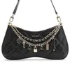 GUESS LIBBY SHOULDER BAG Schwarz Produktbild-Vorschau 1