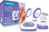 A Lansinoh 2-in-1 electric breast pump and its packaging are displayed against a white background. Produktbild-Vorschau