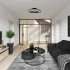 MeLiTec Deckenleuchte mit Ventilator, Deckenlampe mit Produktbild-Vorschau 3