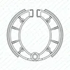 Remblokken 140x25 mm, NewFren type GF.0204, geschikt voor Productafbeelding-voorbeeld 1