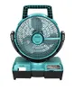 Makita CF001GZ, Domáci lopatkový ventilátor, Čierna, Modrá, Náhľad obrázku produktu 4