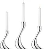 Georg Jensen COBRA CANDLEHOLDER STAINLESS STEEL MIRROR Produktbild-Vorschau 1