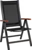 Sun Garden Klappsessel ASS Comfort, Schwarz/Anthrazit Produktbild-Vorschau 2
