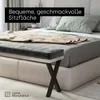 LAMO Manufaktur Sitzbank Esszimmer Holzbank 30x160x47cm, Produktbild-Vorschau 2