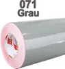 (5,60€/m²) Oracal® Möbelfolie 071 Grau Glanz 63 cm Breite Produktbild-Vorschau 1