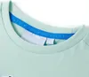 vidaXL Kinder-T-Shirt Helles Minzgrün 140 Produktbild-Vorschau 2