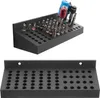 A black bit holder with many hexagonal slots for bits, shown from a diagonal angle. Produktbild-Vorschau