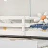 Hausbett mit Gästebett, 90x200 cm, Kinderbett mit Produktbild-Vorschau 6