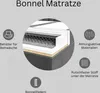 Kontinentalbett ASHLEY II mit Bonellmatratze und Topper Produktbild-Vorschau 5