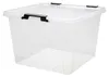 23x Scharnierbox 26L 40x40x27cm Transparent Deckel Produktbild-Vorschau 1
