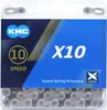 KMC 10 Fach Kette X10 Silber und Schwarz 114 Glieder Produktbild-Vorschau 6